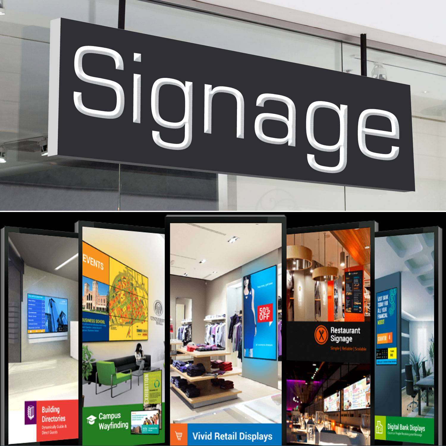 Signboard 3D Flex